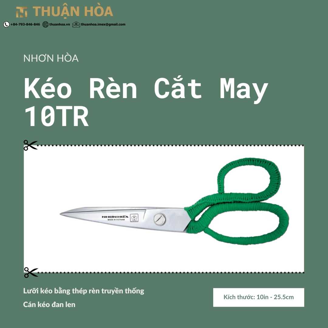 KÉO RÈN CẮT MAY 10TR